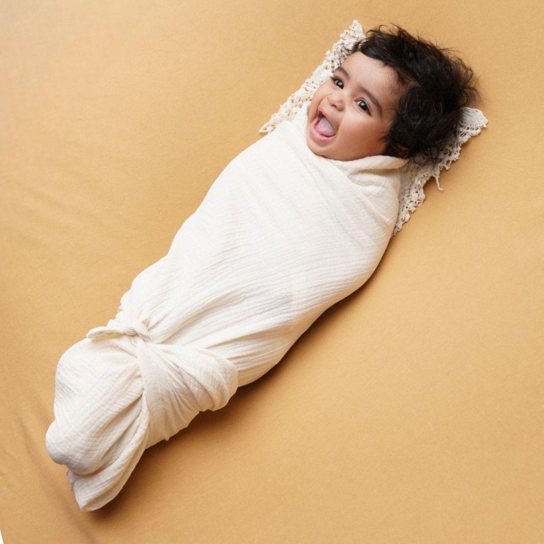 Sleepy Sprout Nest: Unisex Baby Swaddle (Set of 2)