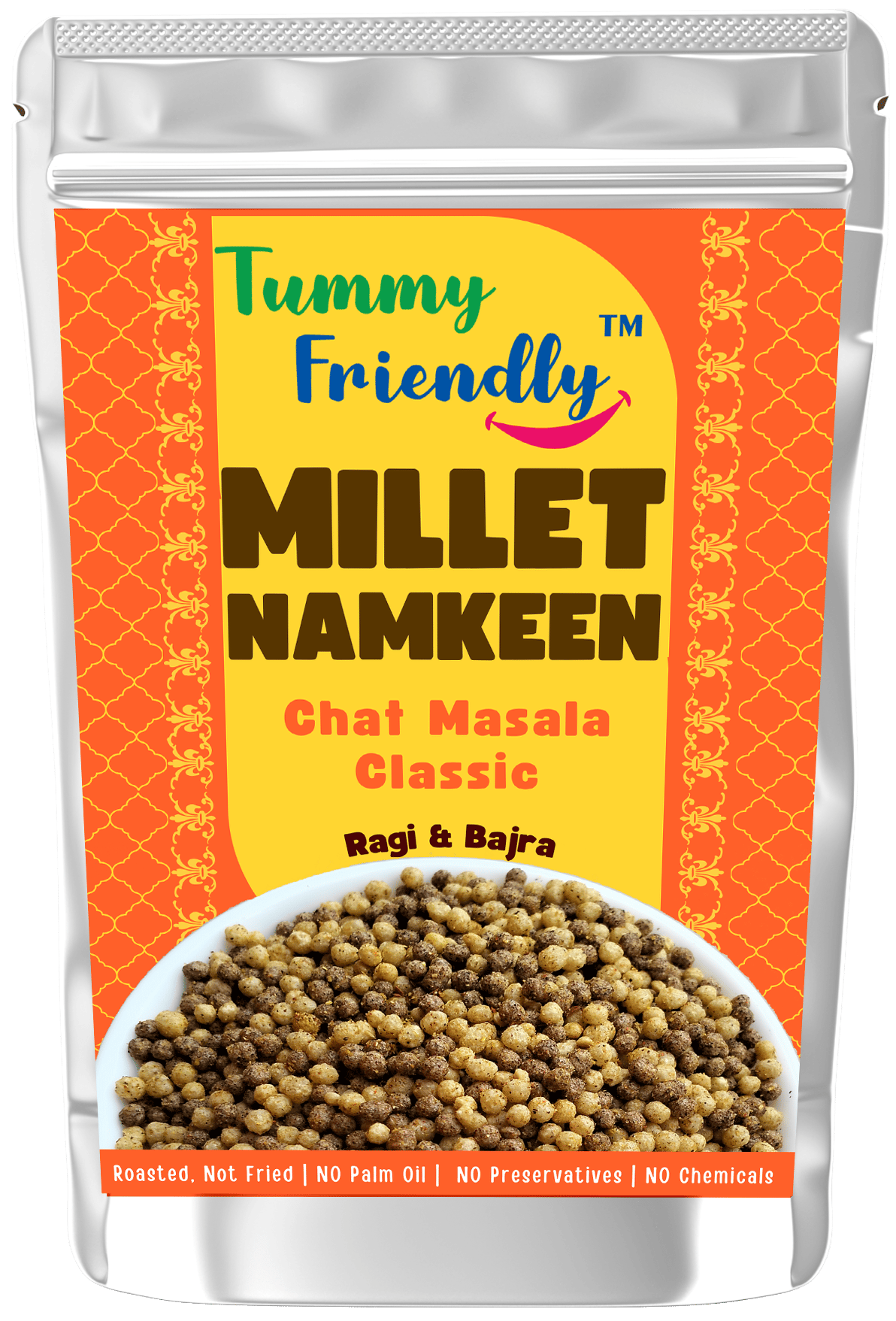 TummyFriendly Millet Namkeen Mixture- Chat Masala70