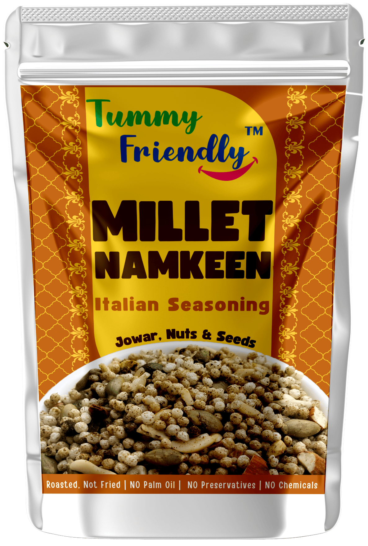 TummyFriendly Millet Namkeen Mixture- Italian Seasoning70
