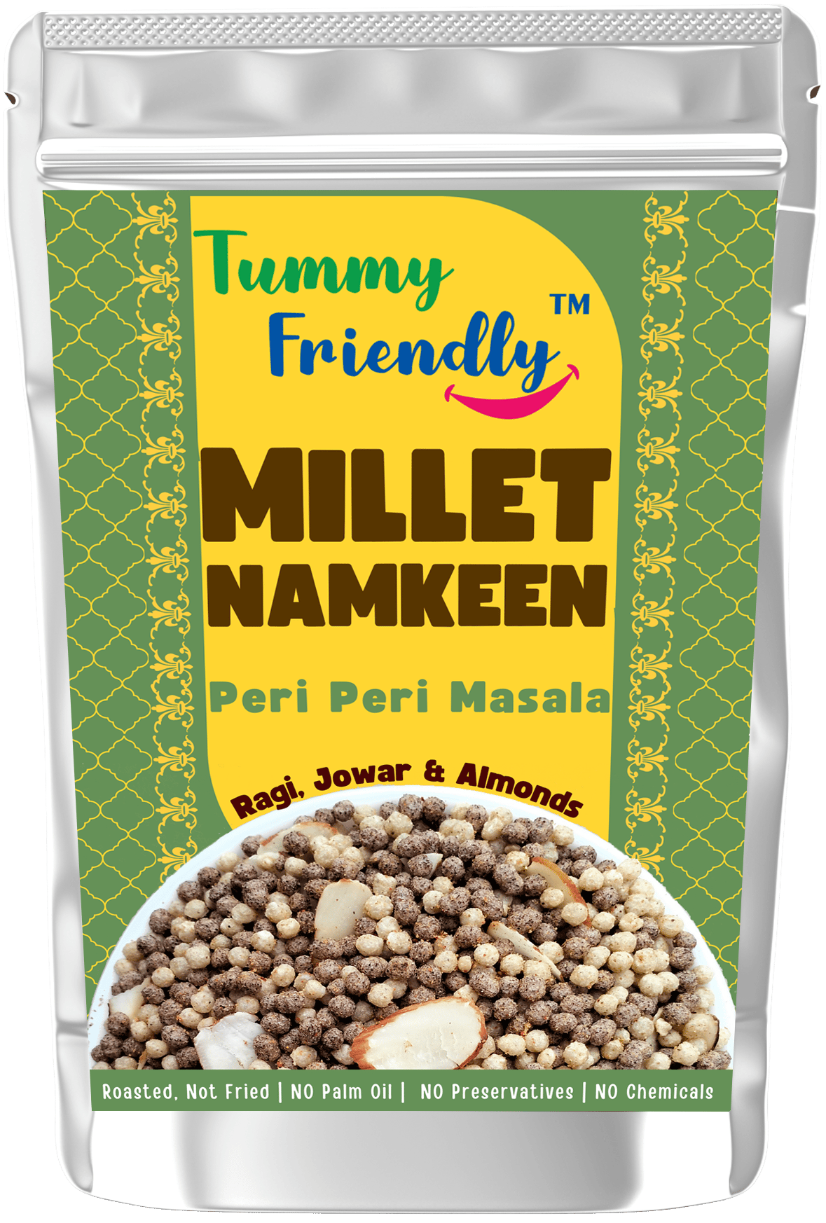 TummyFriendly Millet Namkeen Mixture-Peri Peri Masala