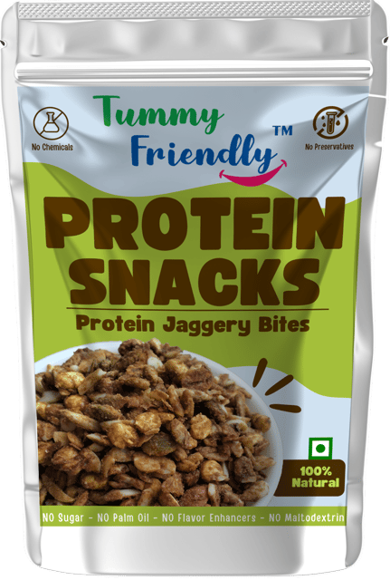 Tummy Friendly Millet Snacks (MS-Protein Jaggery Bites)