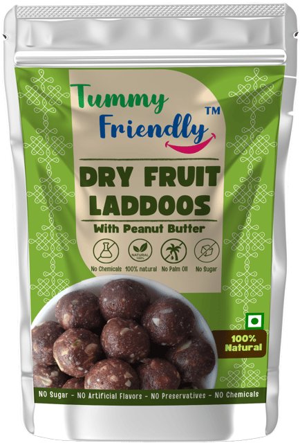 TummyFriendly Dry Fruit Ladoo Peanut Butter