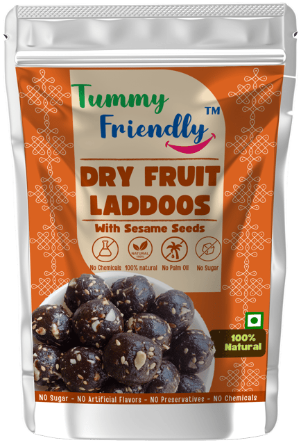 TummyFriendly Dry Fruit Ladoo With Sesame Seeds TummyFriendly Dry Fruit Ladoo With Sesame Seeds