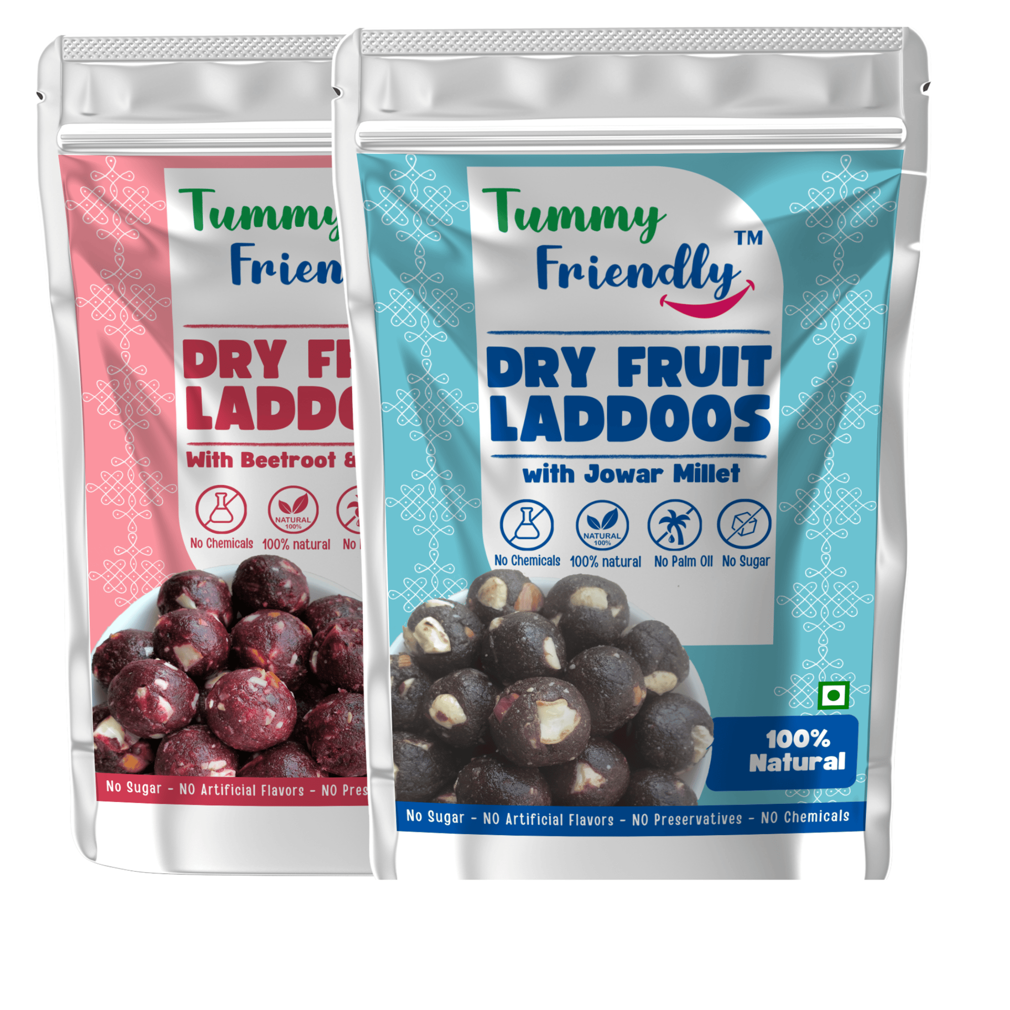 TummyFriendly Dry Fruit Ladoo-Beetroot-Jowar