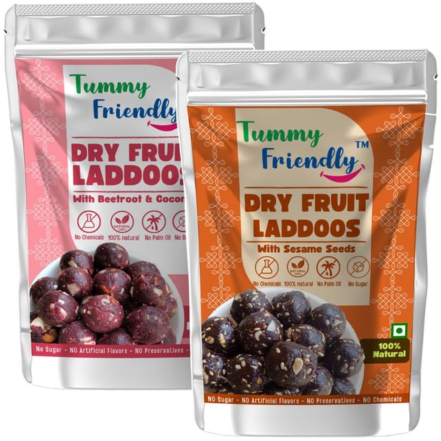 TummyFriendly Dry Fruit Ladoo-Beetroot-Sesame