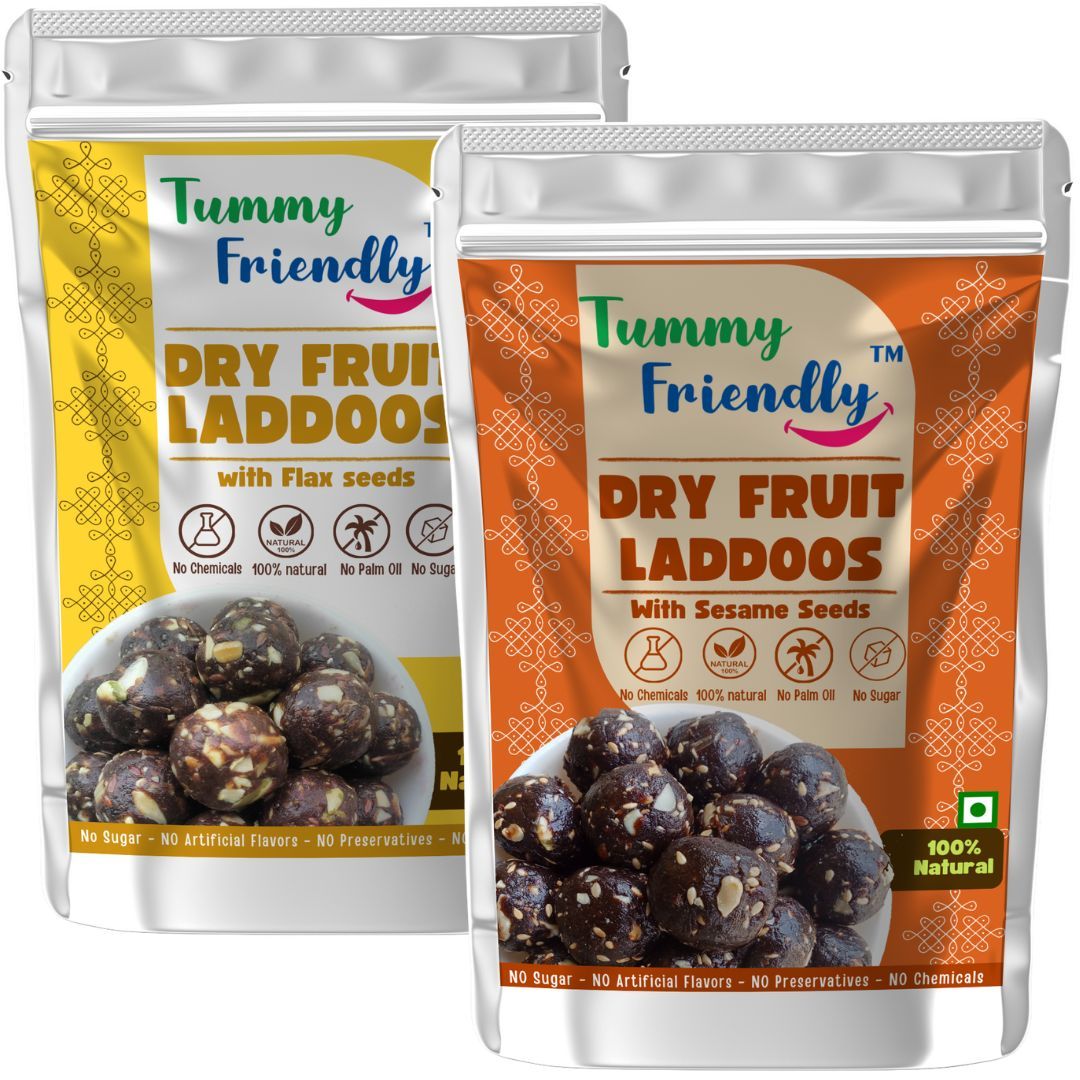 TummyFriendly Dry Fruit Ladoo-FlaxSeeds-Sesame