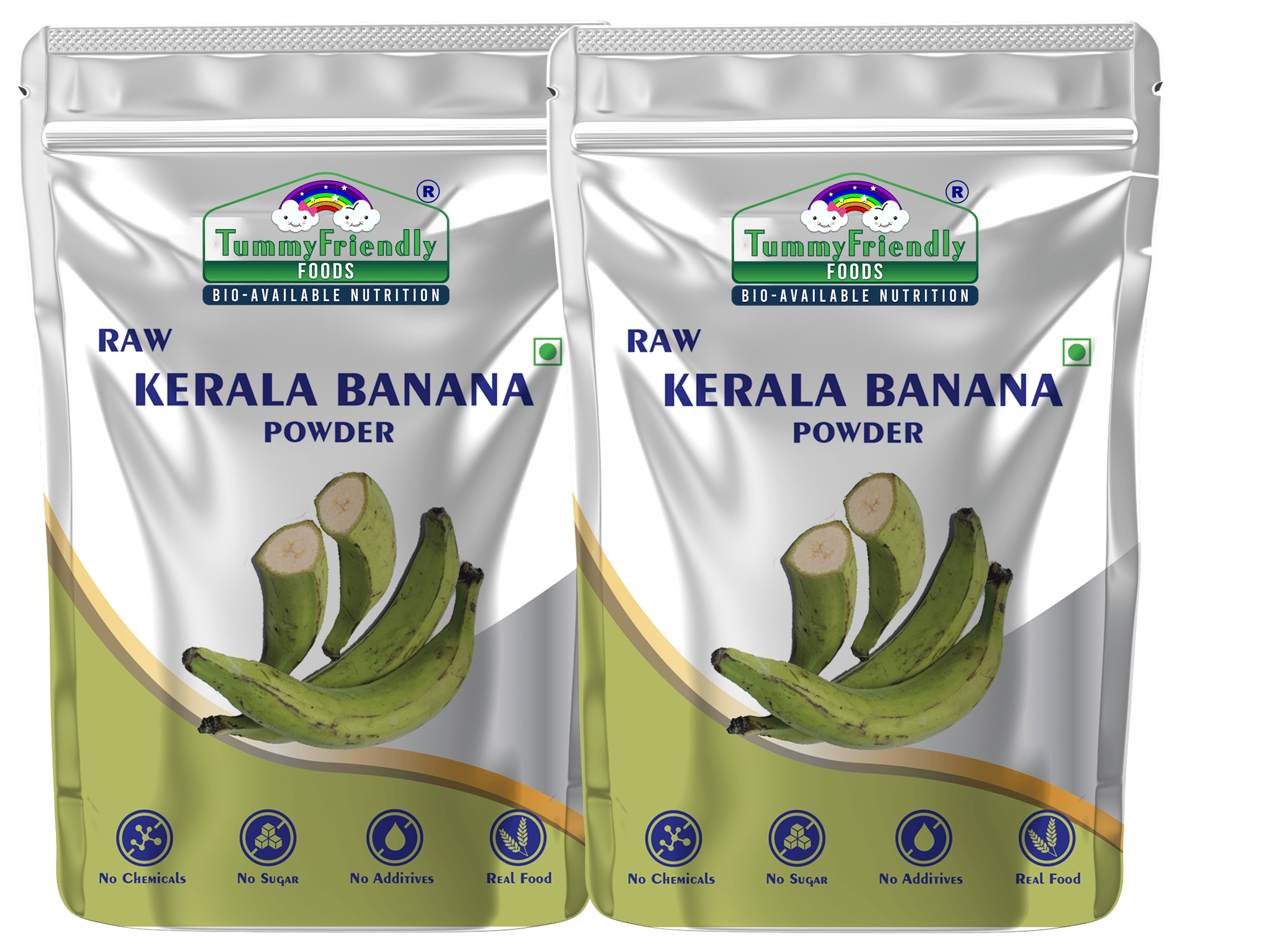 TummyFriendly Foods Natural Raw Kerala Banana Powder