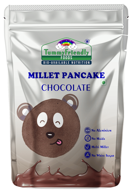 TummyFriendly Foods Aluminium-Free Millet  Chocolate Pancake Mix
