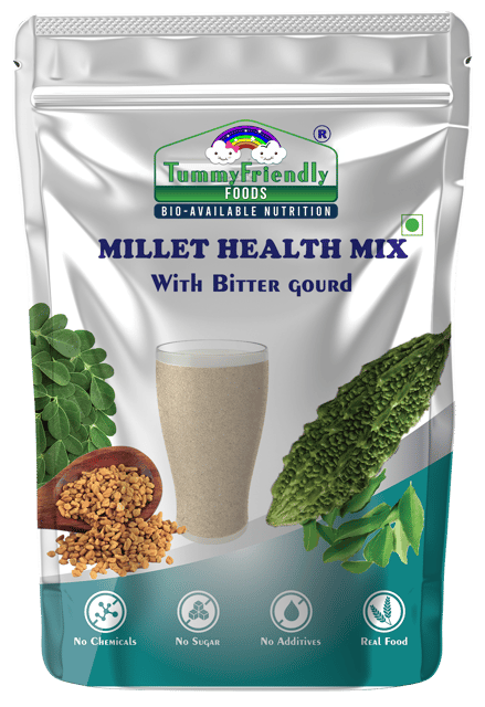 TummyFriendly Foods Organic Millet Health Mix With Bittergourd
