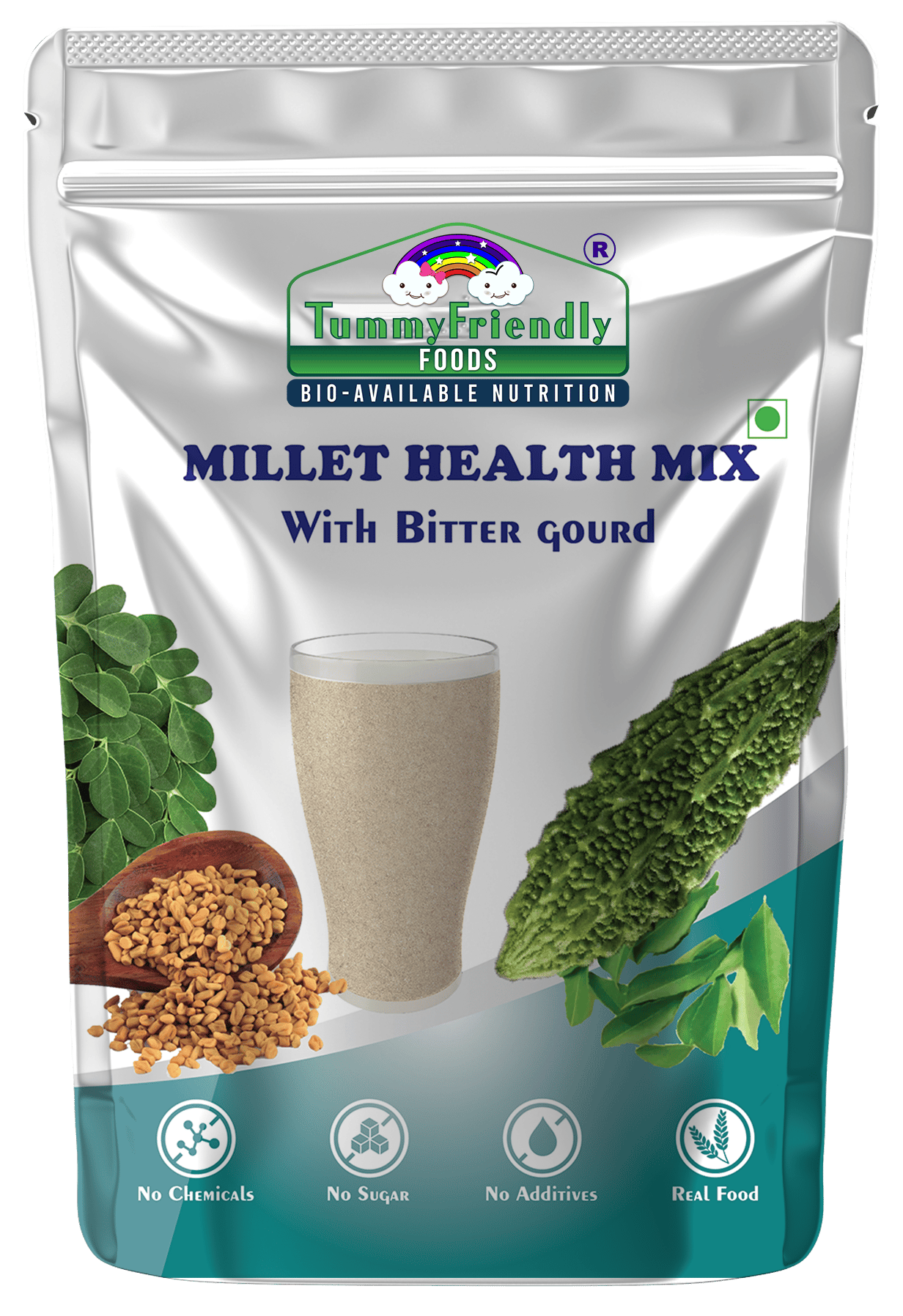 TummyFriendly Foods Organic Millet Health Mix With Bittergourd