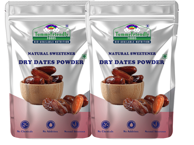 TummyFriendly Foods Dry Dates Powder from Premium Arabian Dates