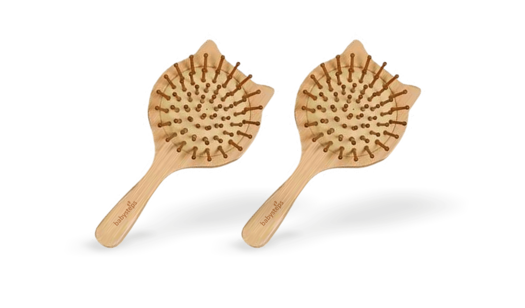 Better Tomorrow Co. Kids Bamboo Paddle Hair Brush| Tangle free combing| Anti-static