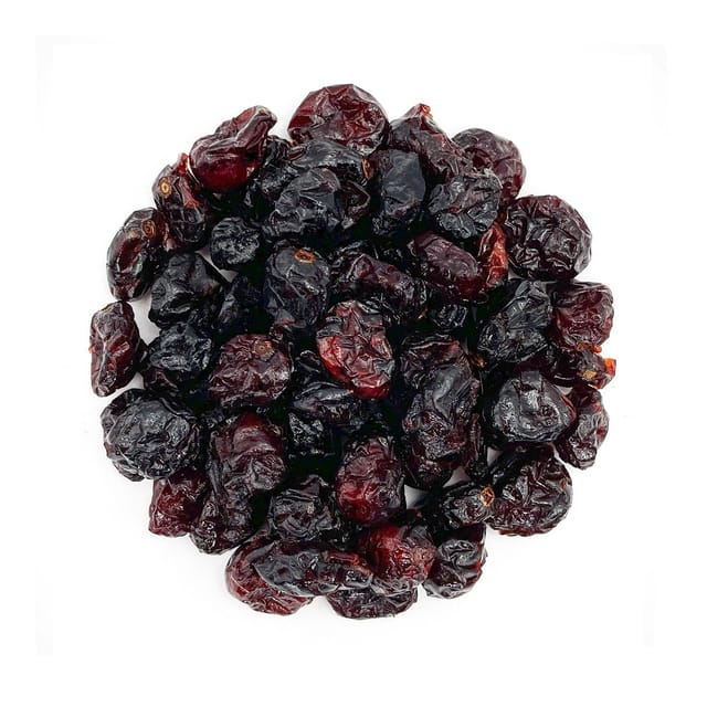 Cranberries Whole Dried  -  Organically  Cultivated & Naturally Dehydrated in 200g pack - Unsweetened and Unsulphured without Synthetic Flavours/Colors or Chemical Preservatives