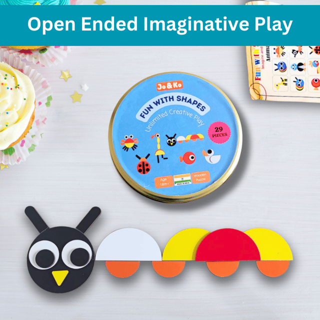 JoGenii  Fun with Shapes - Unlimited Creative Play | Open Ended Play