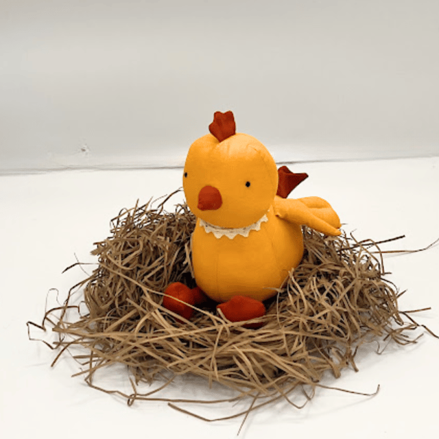 Sunny the Snuggly Chick – Handmade Soft Toy
