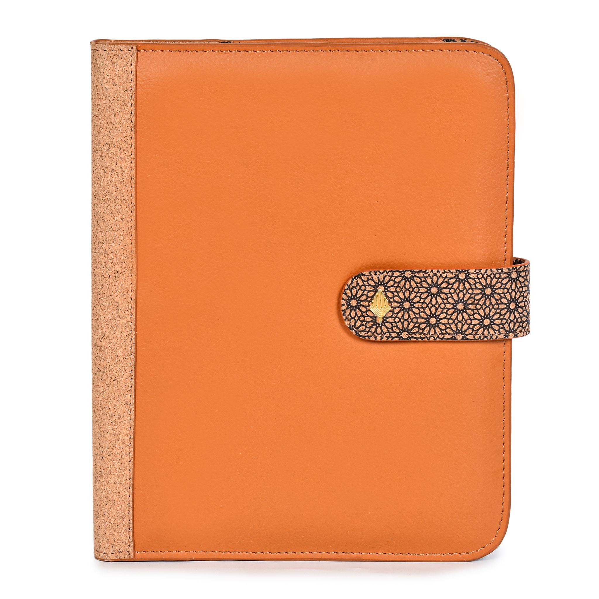 Green Hermitage Vegan Leather Diary Cover with Diary - Tan