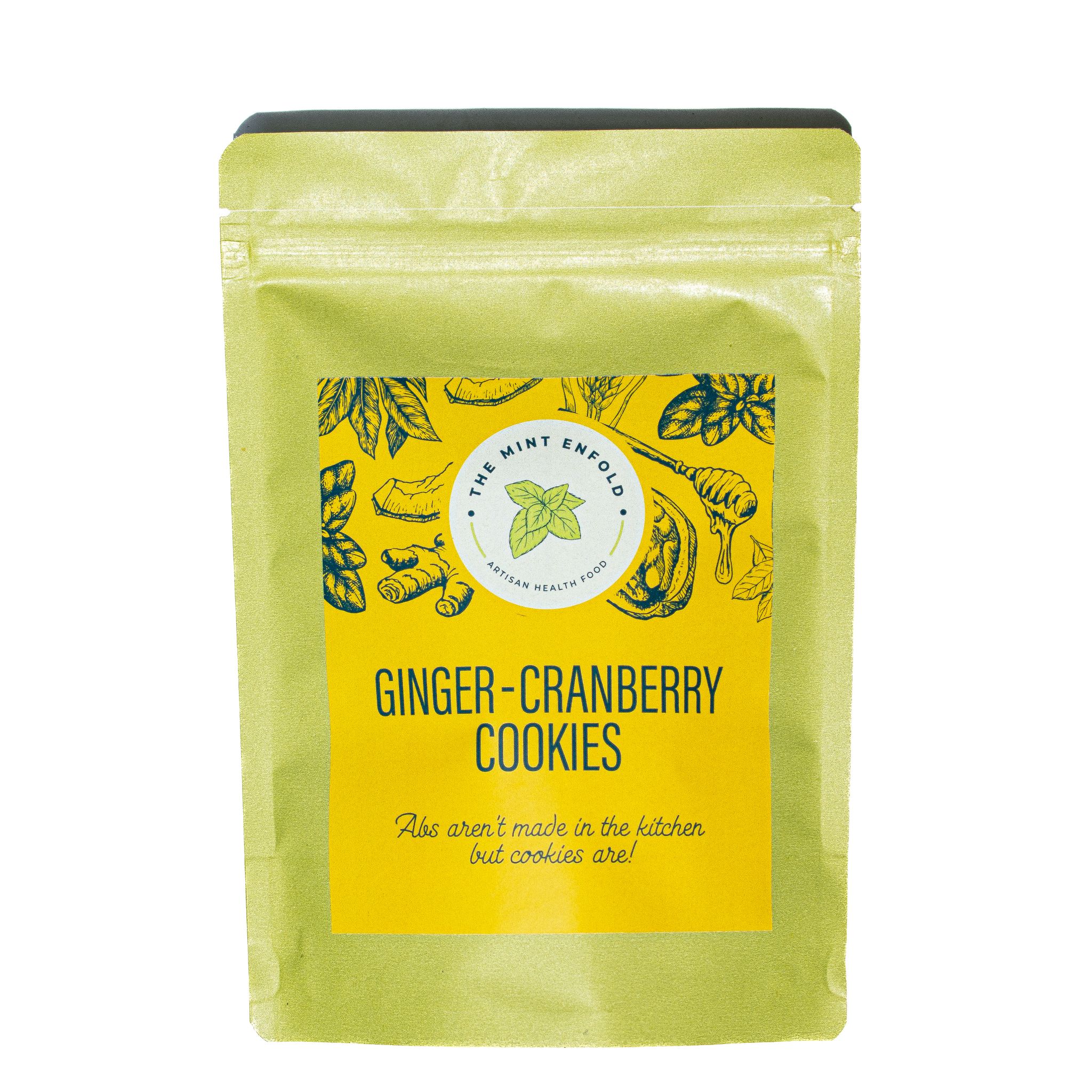 Ginger-Cranberry Cookies (Pack of 6)