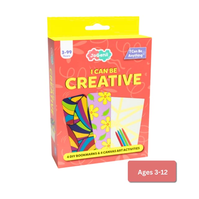 JoGenii I Can Be Creative - JoGenii's Mini DIY Kit | Ages 3-99 | Return Gift, Travel Friendly