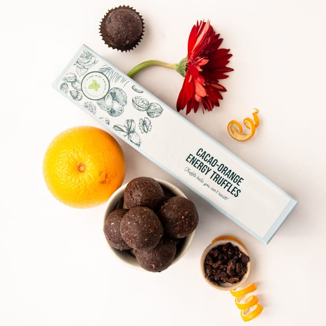 Cacao-Orange Energy Truffles  (Box of 6)