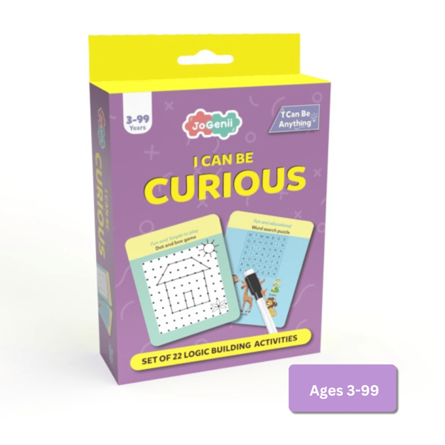 JoGenii I Can Be Curious - JoGenii's Mini DIY Kit | Ages 3-99 | Return Gift, Travel Friendly