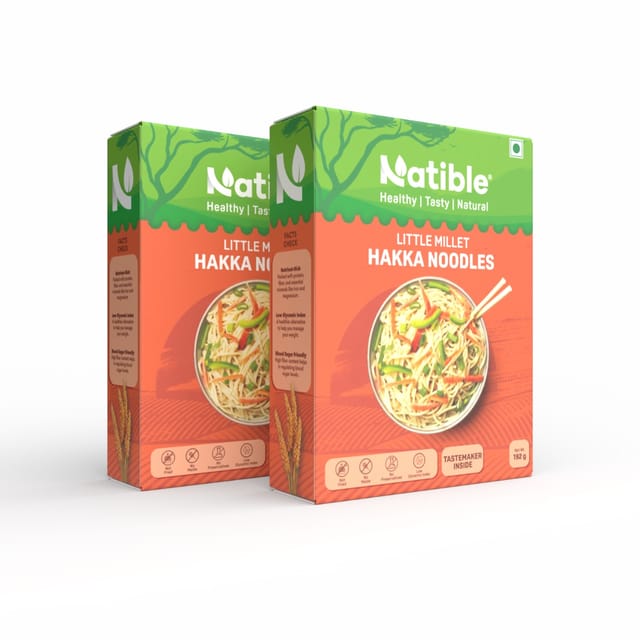 Little Millet Hakka Noodles Combo (pack of 2)