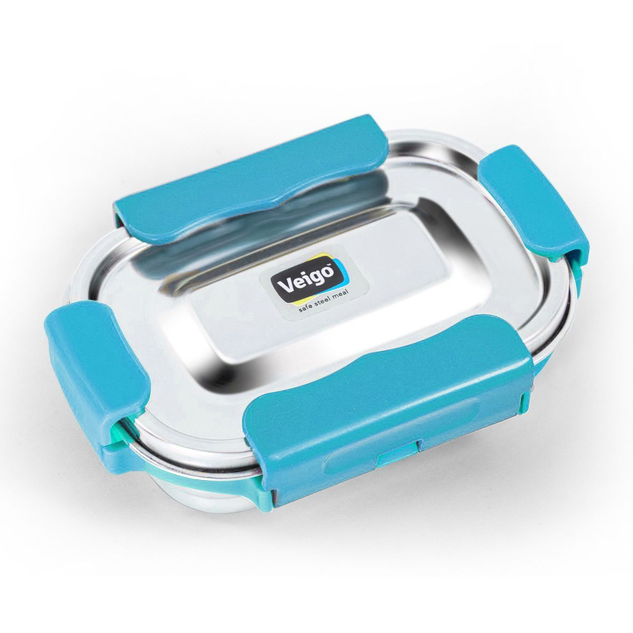 Veigo SMALL Stainless Steel Airtight & Leakproof Condiment Box