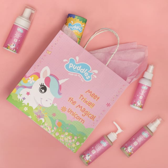 Puddles Kids Unicorn Dreams Gift Bag