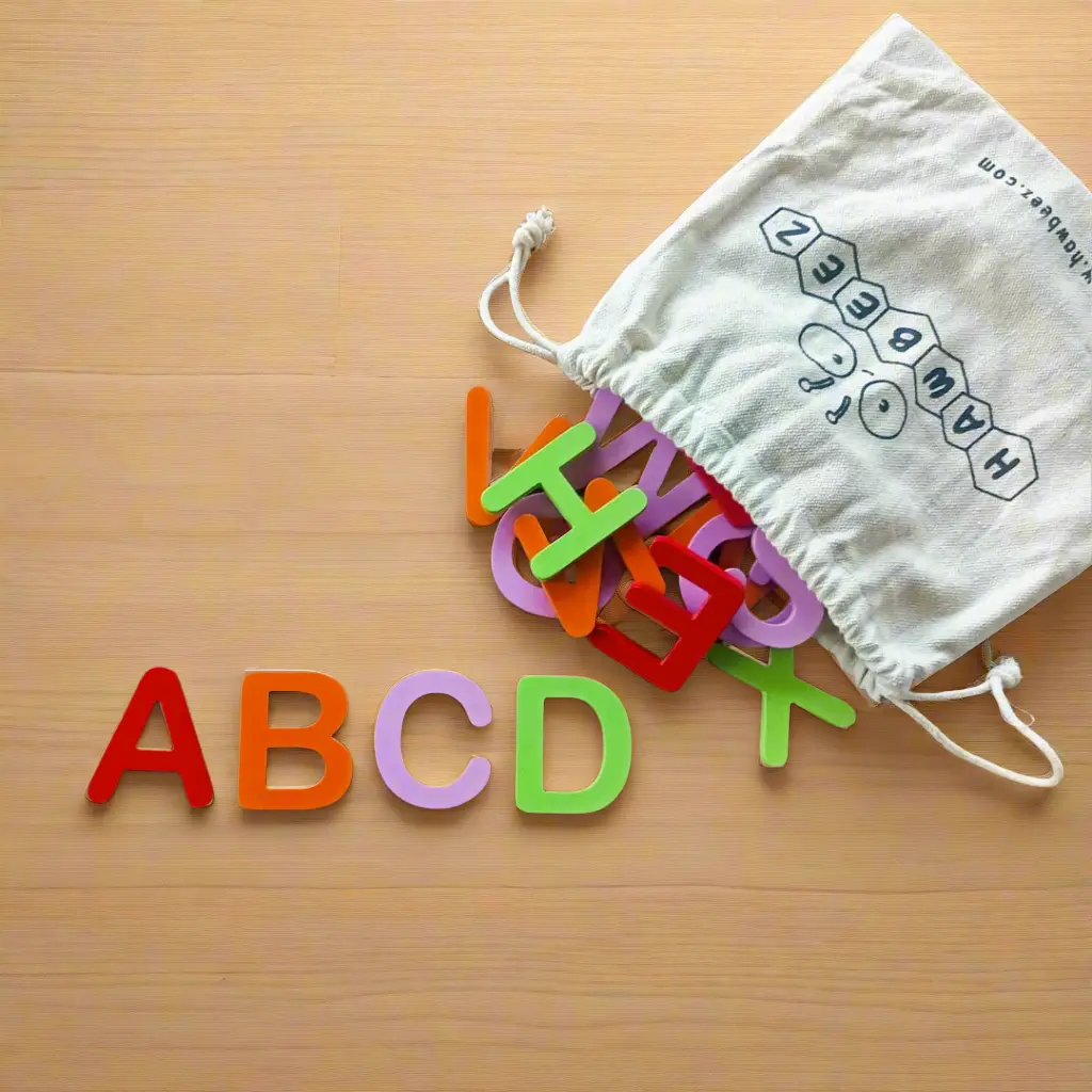 Wooden English Alphabets Toy