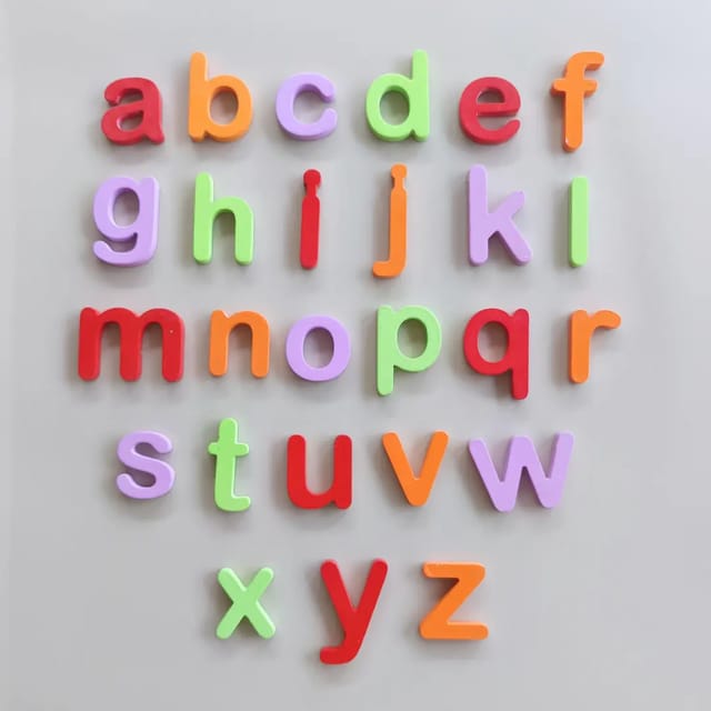 Wooden English Alphabet (Small)