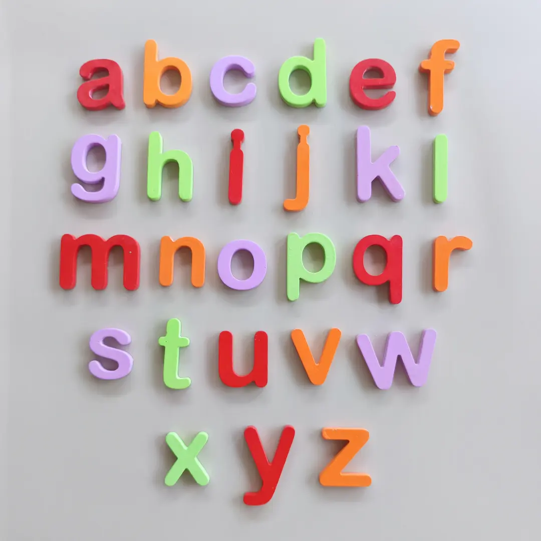 Wooden English Alphabet (Small)