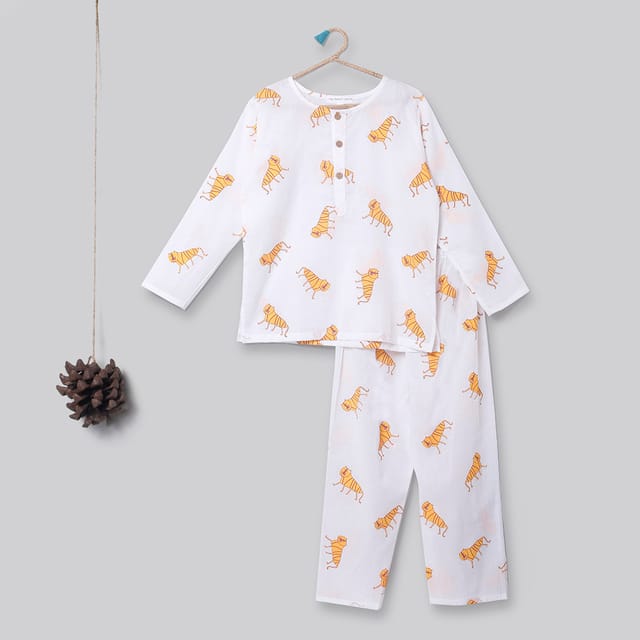 An Ambush of Tigers Kurta Pyjama Set