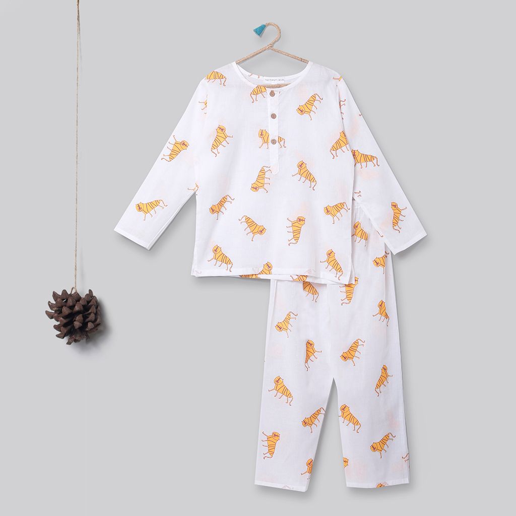 An Ambush of Tigers Kurta Pyjama Set