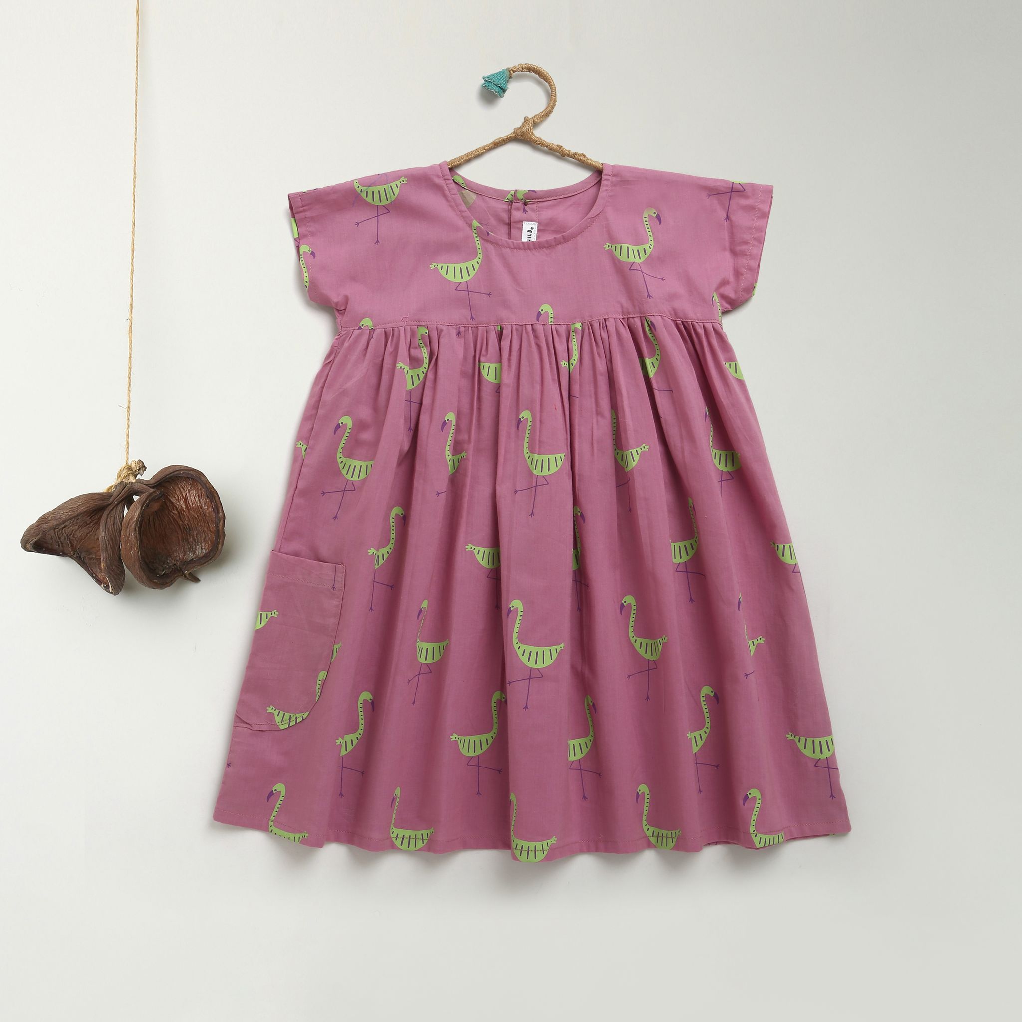 A Flamboyance of Flamingo Summer Dress