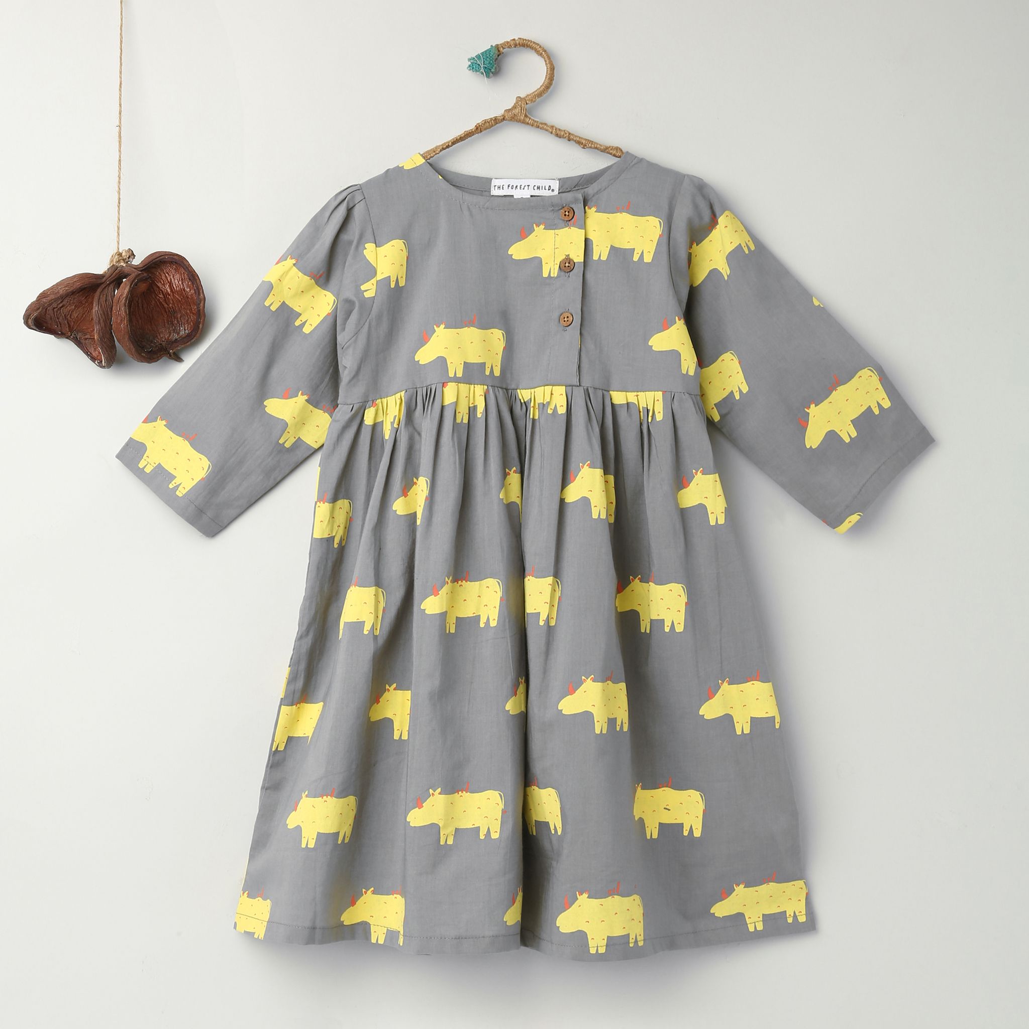 A Crush of Rhinoceros Casual Dress