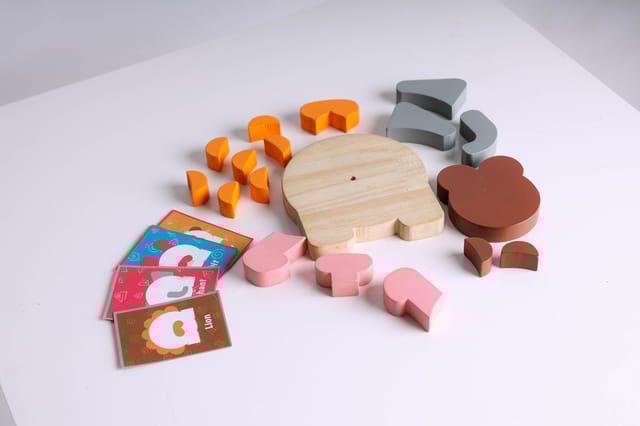 Taali Atrangi - Animal Face Recognition Puzzle Toy Set
