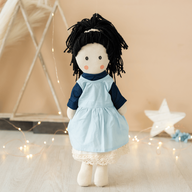 Freya – Handmade Rag Doll | Eco-Friendly, Safe & Stylish