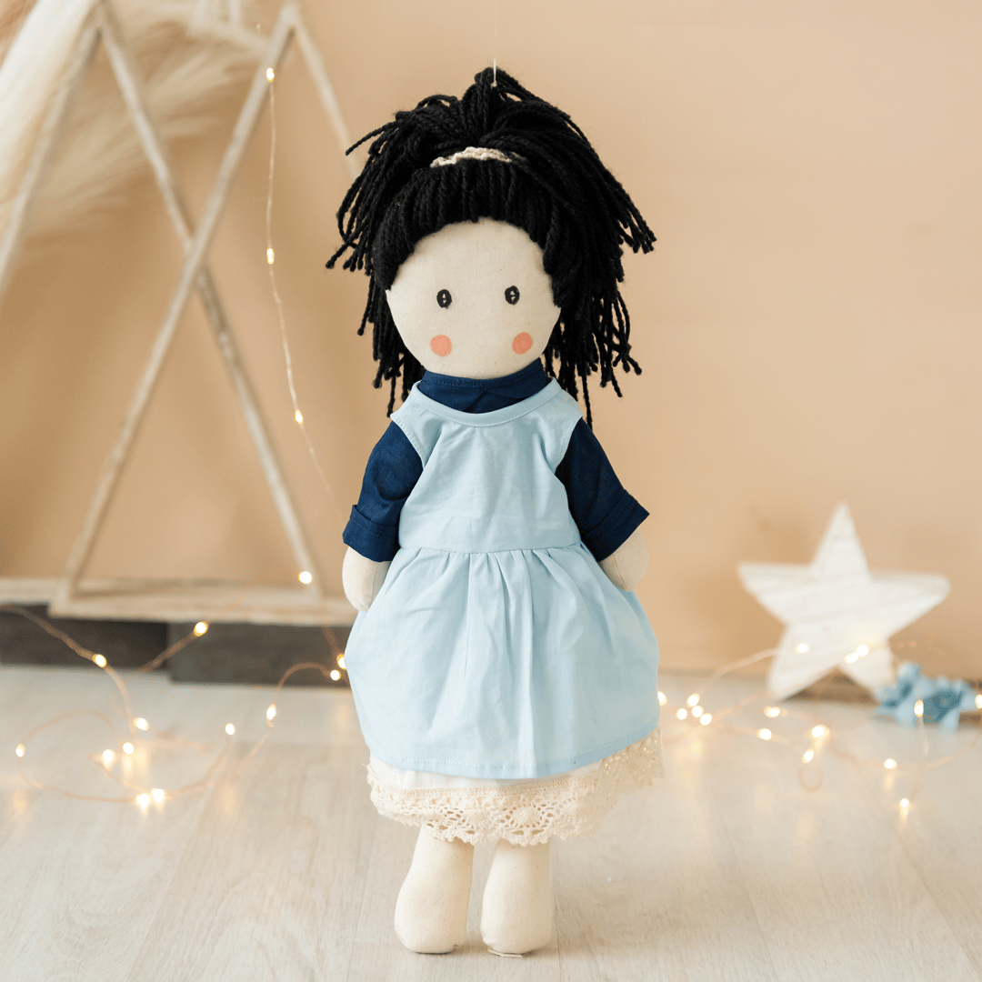 Freya – Handmade Rag Doll | Eco-Friendly, Safe & Stylish