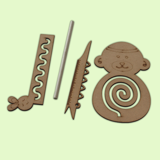 Taali Stationery Stencil Set - Set of 4 Stencils