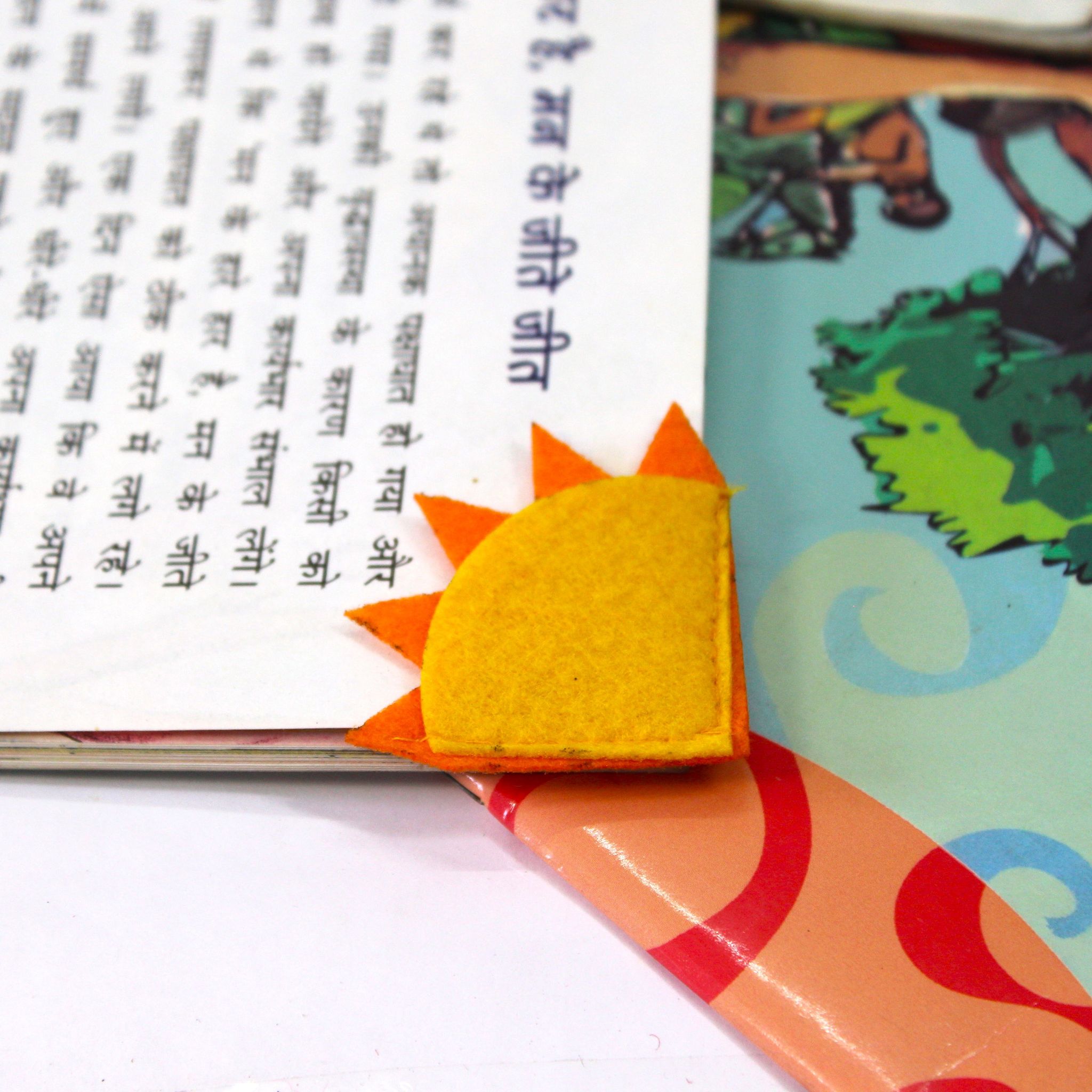 Taali Corner Bookmarks - Non Tearable Panchatantra Bookmarks Set of 4 (Pack of 2)